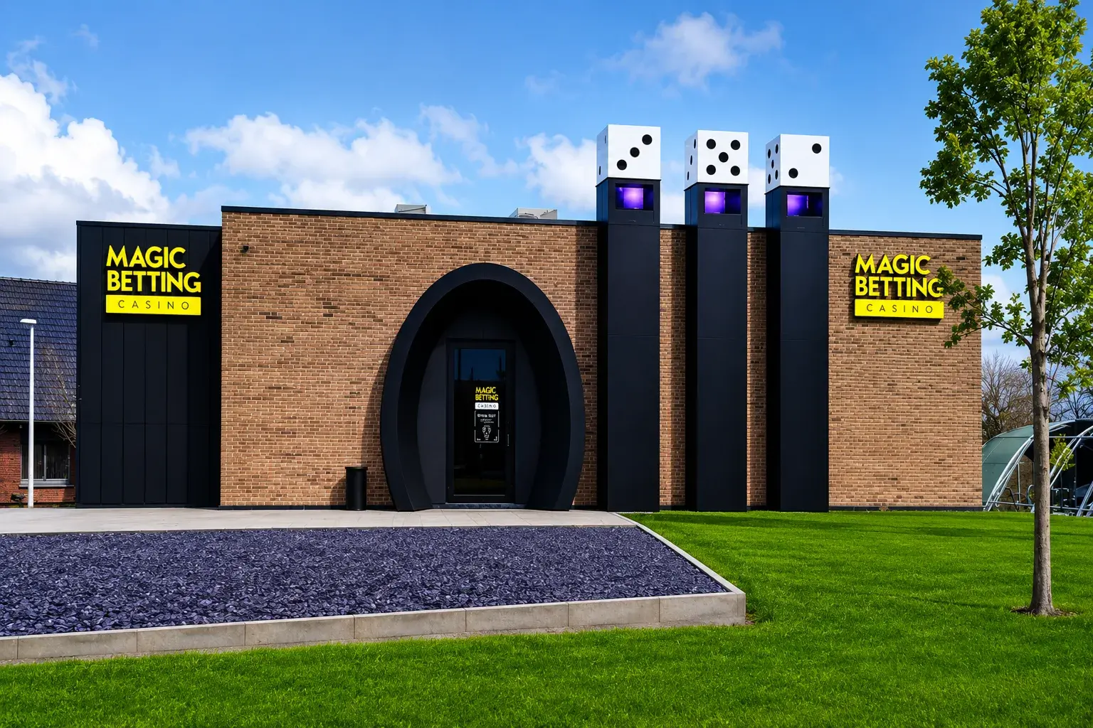 Exterior of Magic Betting Casino Tongeren